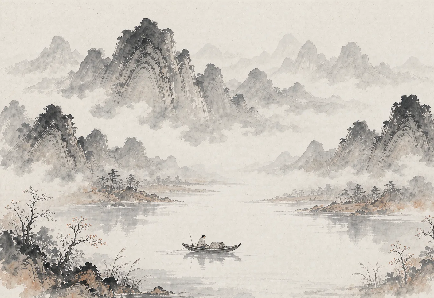 远山云水